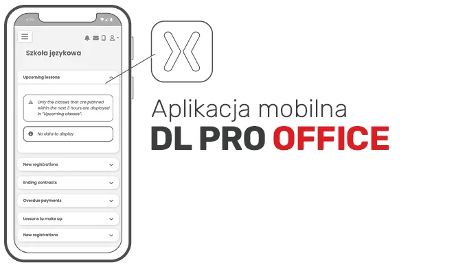 Aplikacja mobilna DL PRO OFFICE